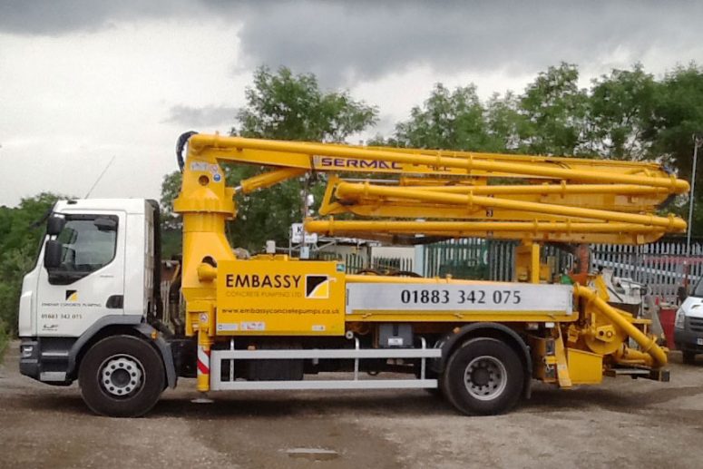 Sermac 4 Z27 Concrete Boom Pump Hire