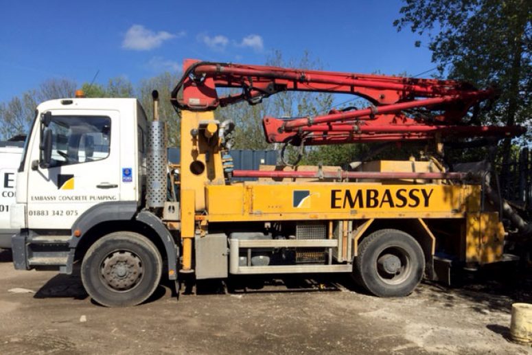 Putzmeister BSF 16.09 H Concrete Boom Pump Hire